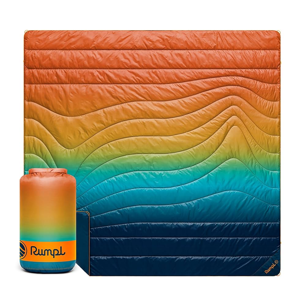 Rumpl Puffy Blanket 新品未使用 Original Puffy Blanket - Cascade Fade | Rumpl Blankets For